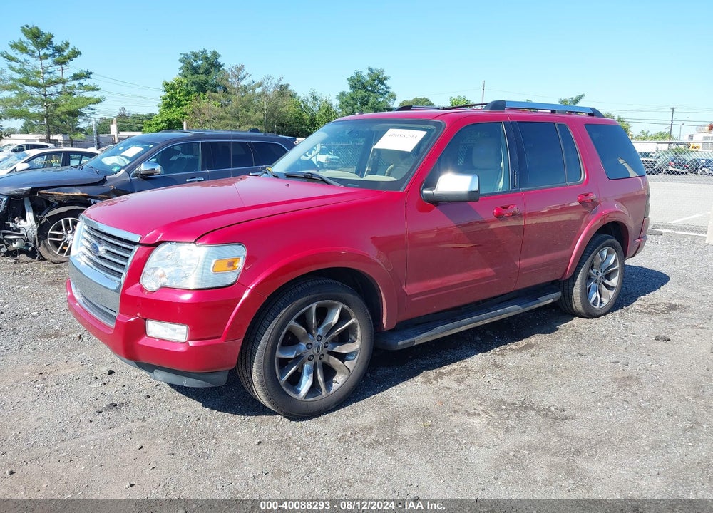 2010 FORD EXPLORER LIMITED VIN: 1FMEU7F87AUA61304