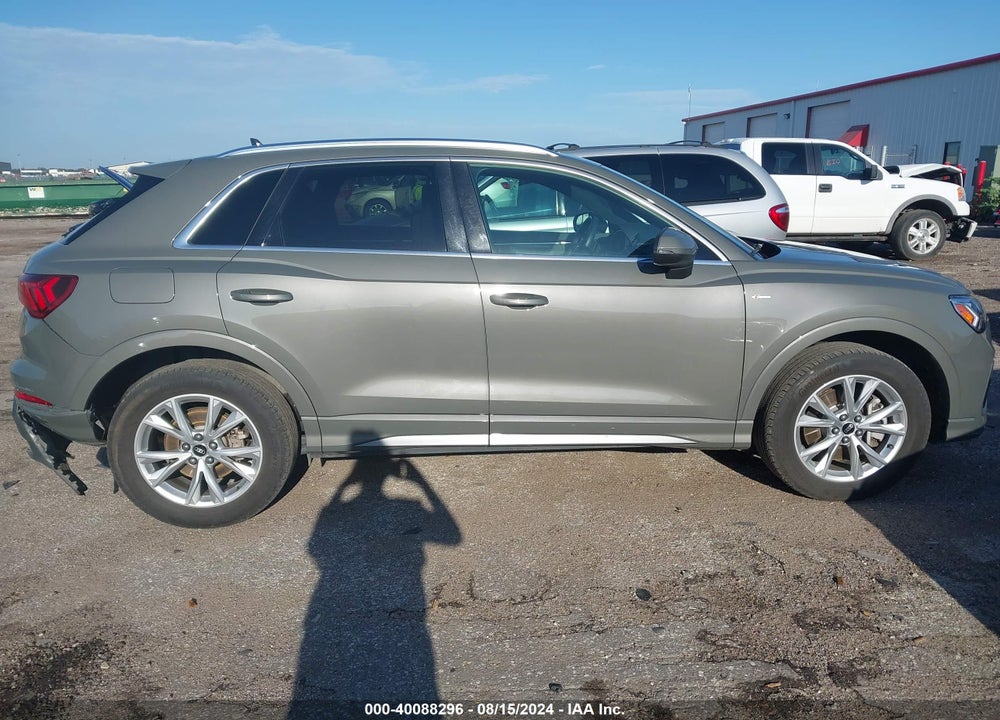 2023 AUDI Q3 PREMIUM 45 TFSI S LINE QUATTRO TIPTRONIC VIN: WA1DECF35P1067469