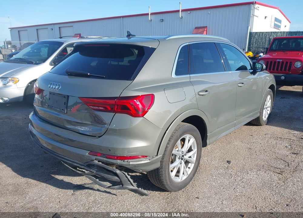 2023 AUDI Q3 PREMIUM 45 TFSI S LINE QUATTRO TIPTRONIC VIN: WA1DECF35P1067469