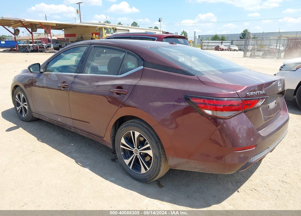 2023 NISSAN SENTRA SV XTRONIC CVT VIN: 3N1AB8CVXPY265970