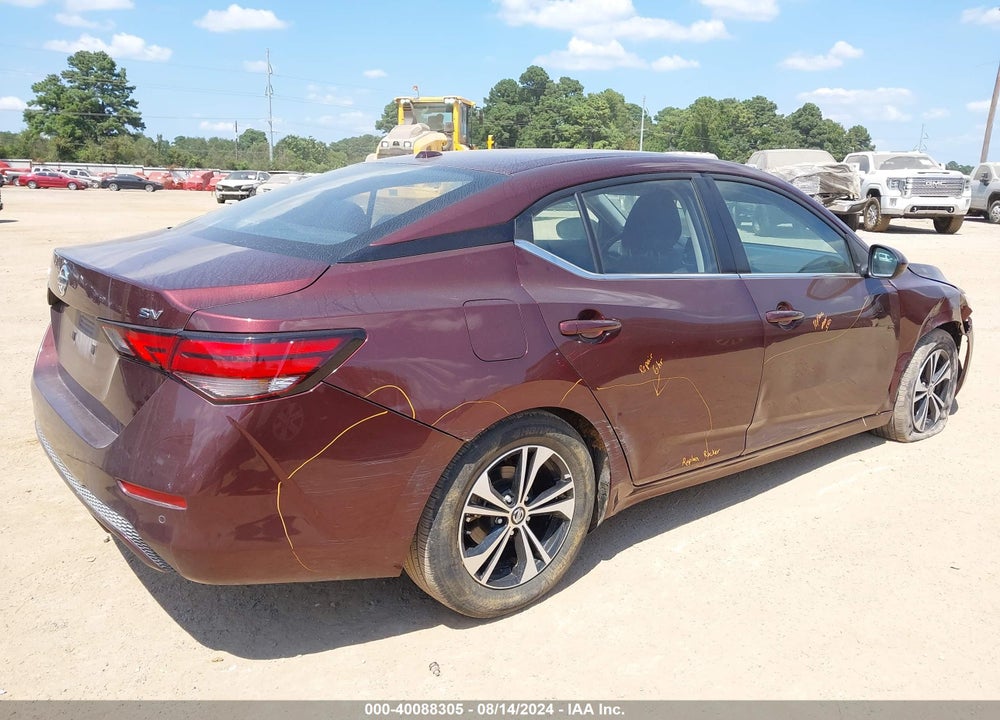 2023 NISSAN SENTRA SV XTRONIC CVT VIN: 3N1AB8CVXPY265970
