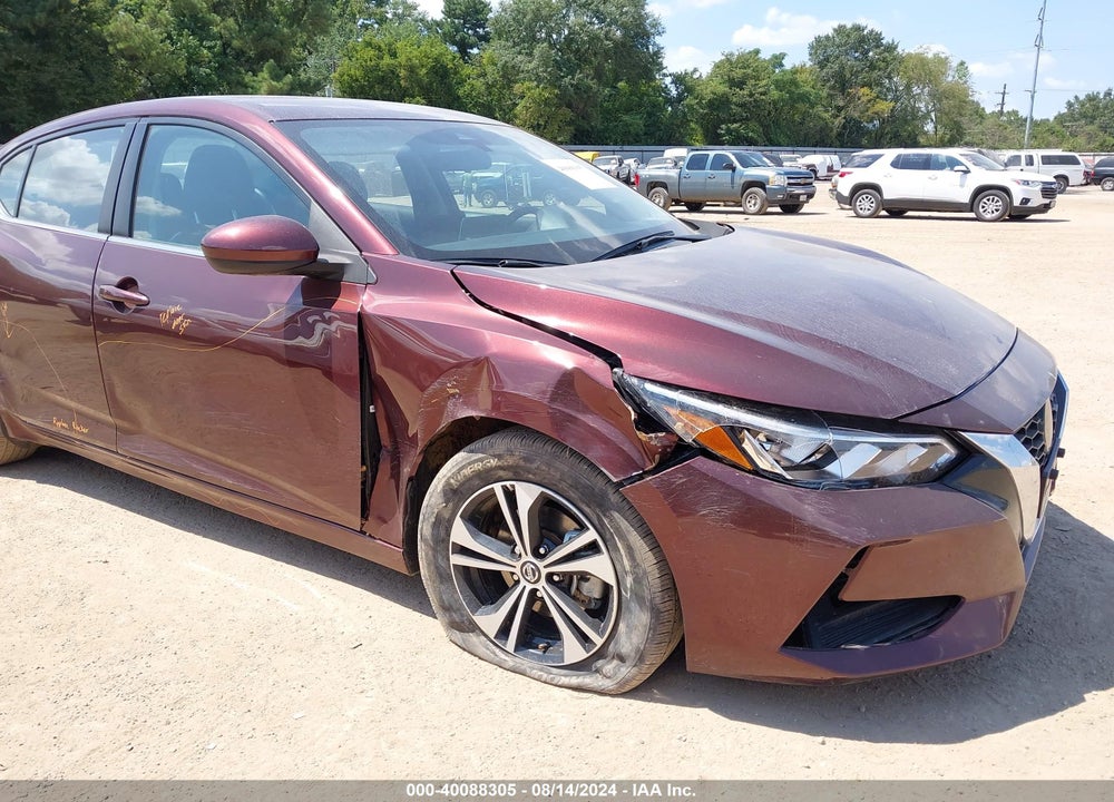 2023 NISSAN SENTRA SV XTRONIC CVT VIN: 3N1AB8CVXPY265970