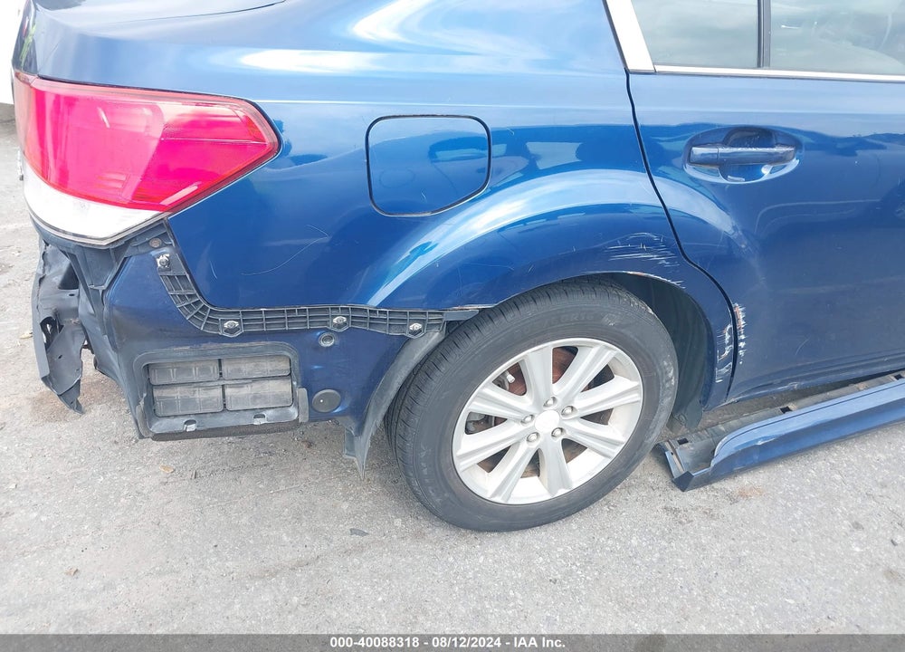 2011 SUBARU LEGACY 2.5I PREMIUM VIN: 4S3BMCC68B3224052