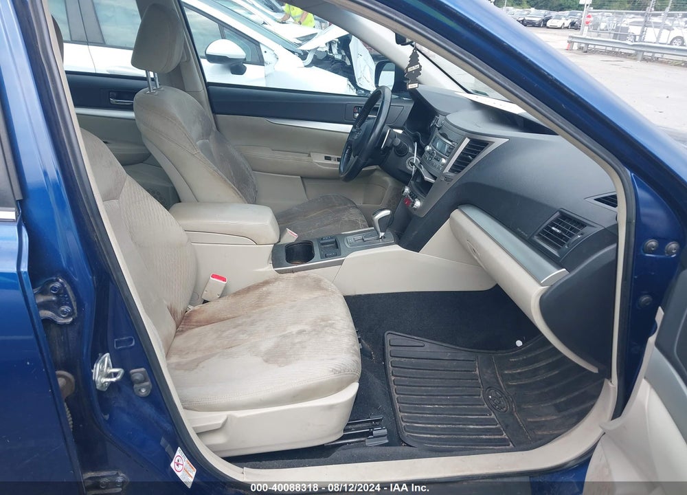 2011 SUBARU LEGACY 2.5I PREMIUM VIN: 4S3BMCC68B3224052