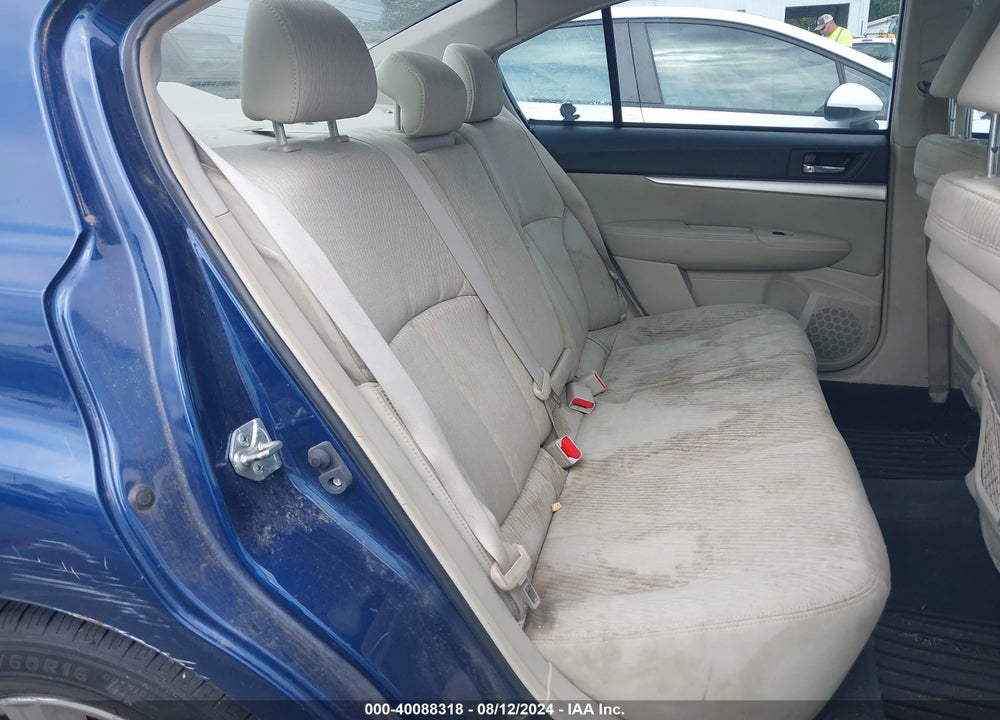 2011 SUBARU LEGACY 2.5I PREMIUM VIN: 4S3BMCC68B3224052