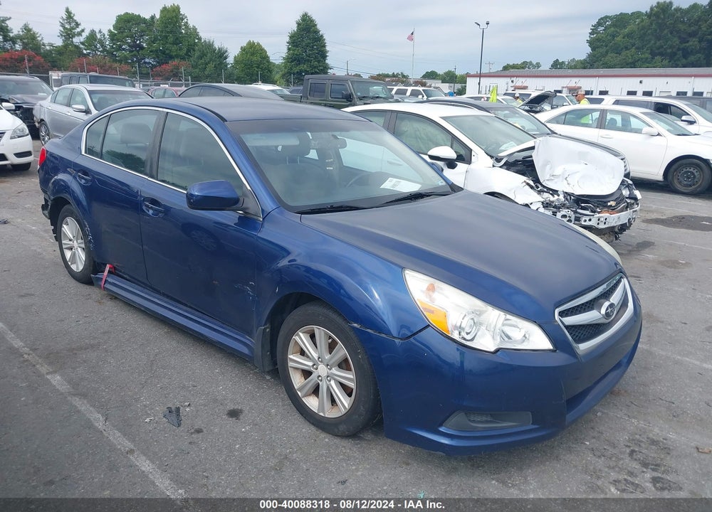2011 SUBARU LEGACY 2.5I PREMIUM VIN: 4S3BMCC68B3224052