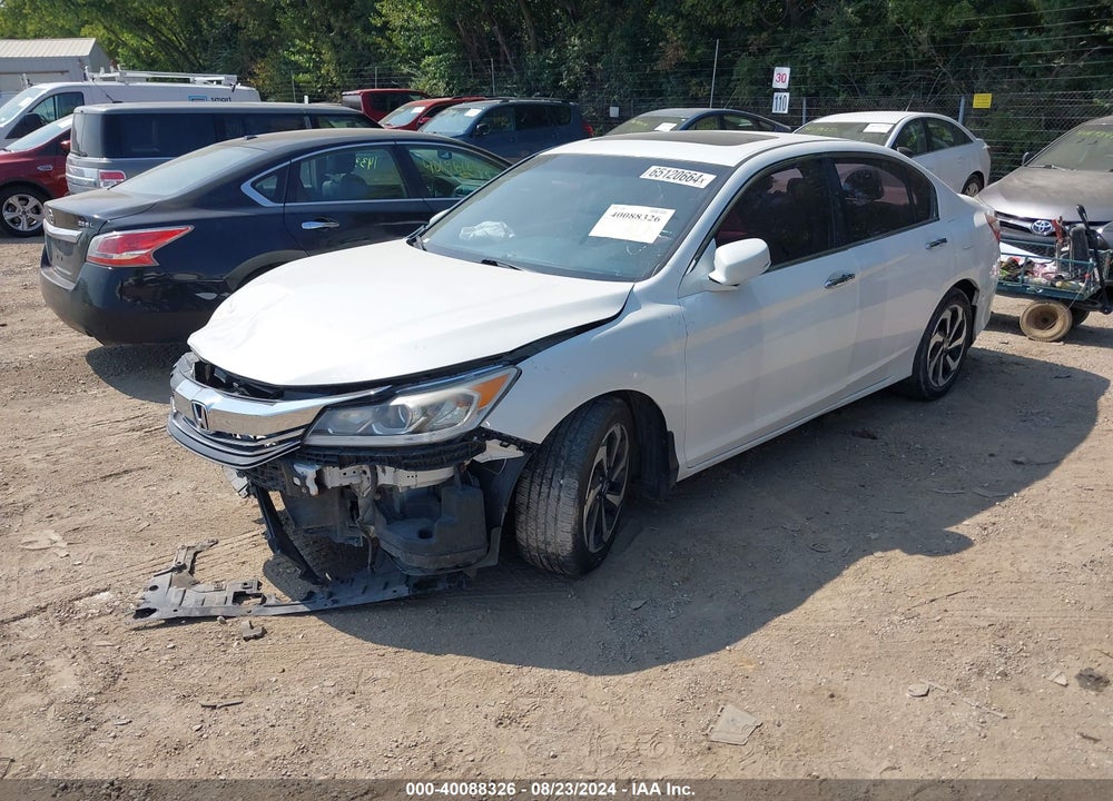 2016 HONDA ACCORD EX-L VIN: 1HGCR2F86GA029665