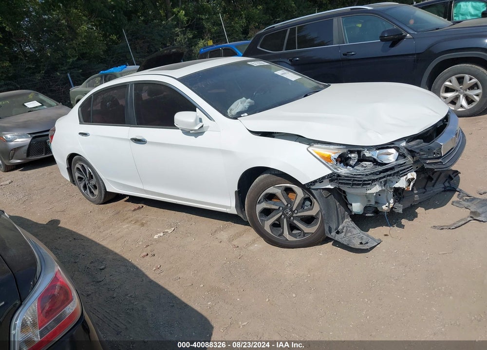 2016 HONDA ACCORD EX-L VIN: 1HGCR2F86GA029665