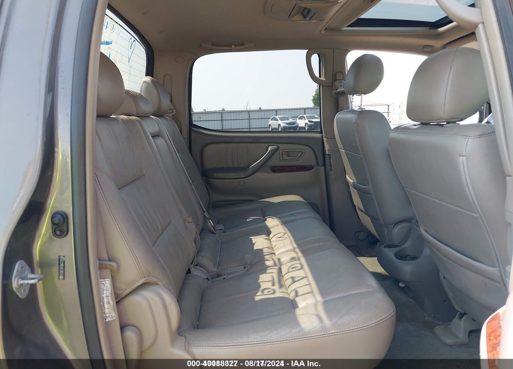 2006 TOYOTA TUNDRA LIMITED V8 VIN: 5TBDT48196S529586