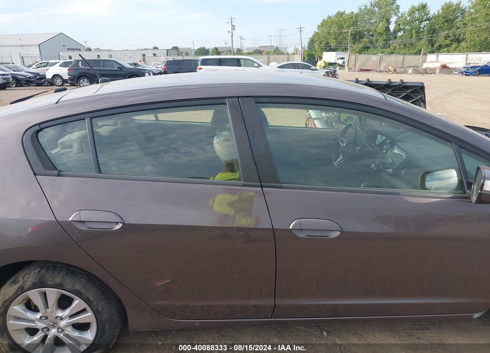 2014 HONDA INSIGHT VIN: JHMZE2H76ES001492