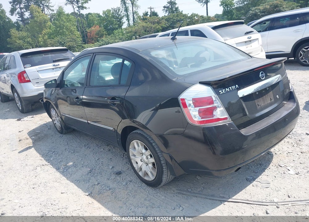 2012 NISSAN SENTRA 2.0 S VIN: 3N1AB6AP4CL669024