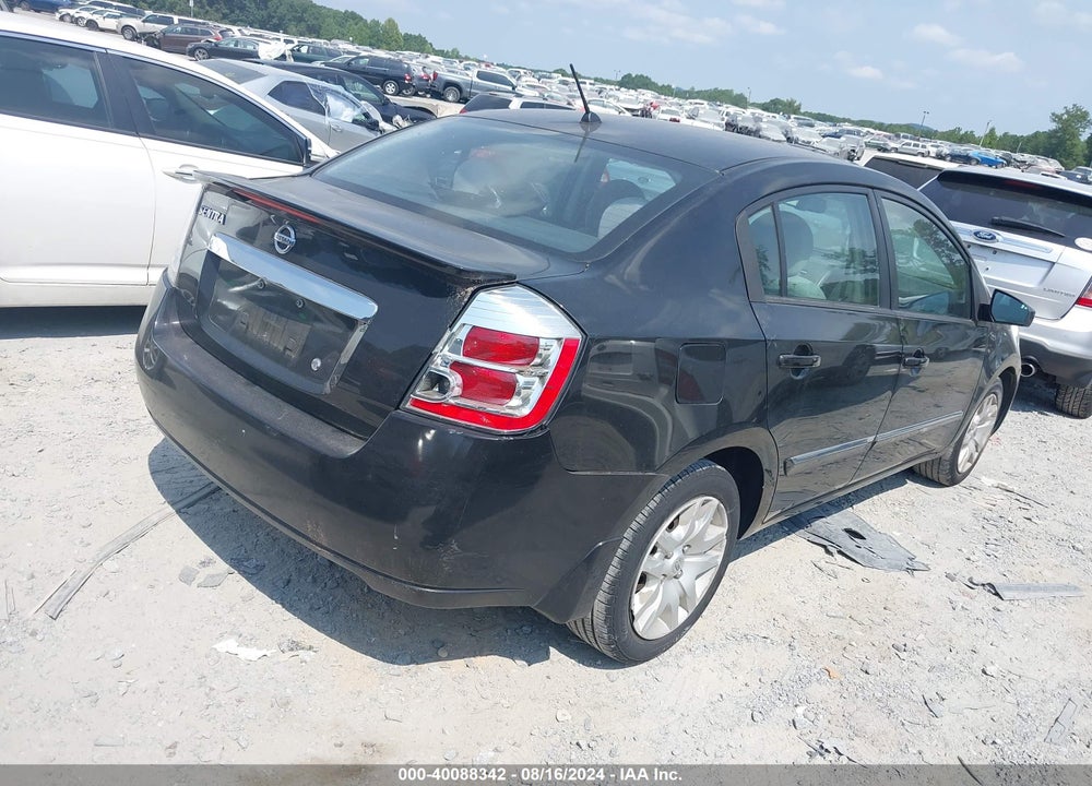 2012 NISSAN SENTRA 2.0 S VIN: 3N1AB6AP4CL669024