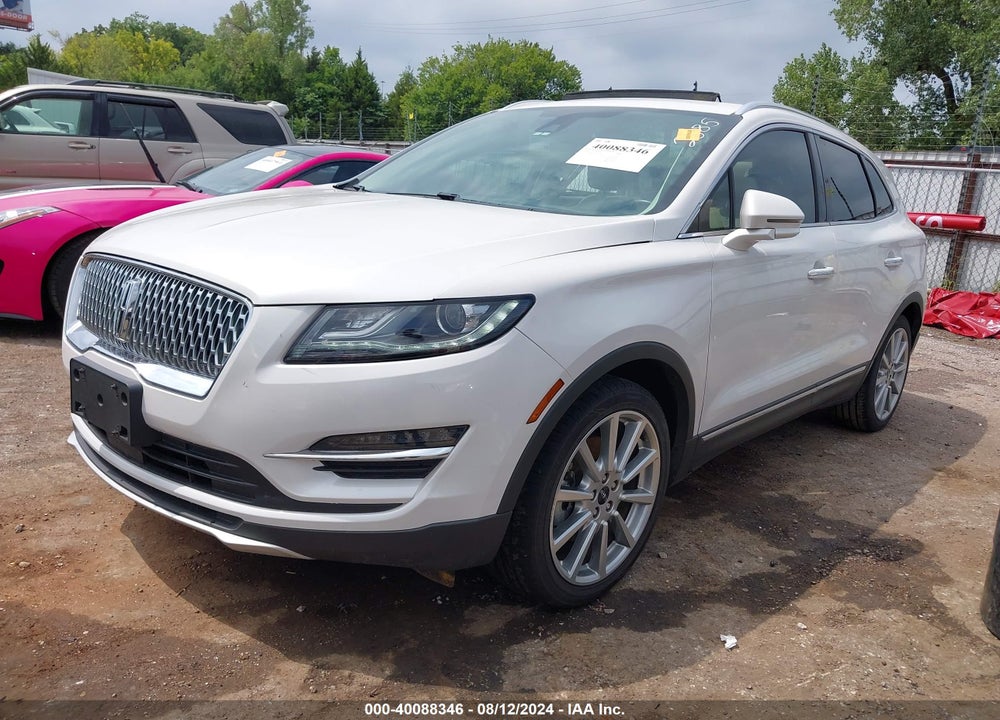 2019 LINCOLN MKC RESERVE VIN: 5LMCJ3C99KUL12585