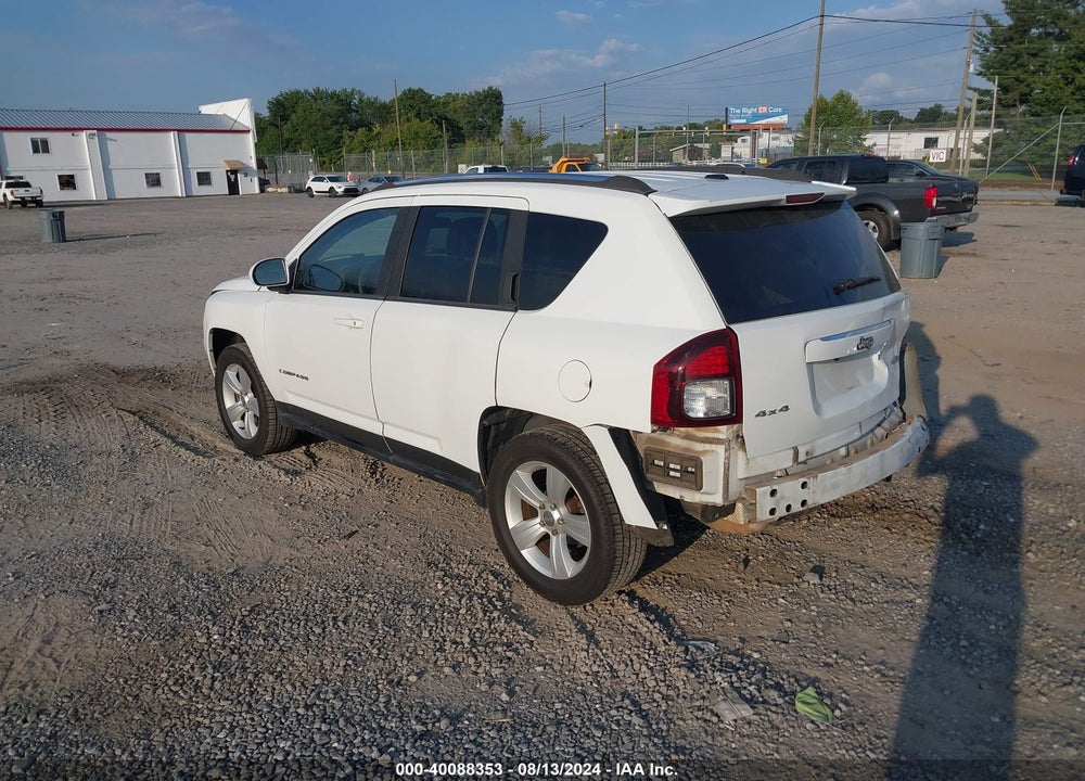 2014 JEEP COMPASS LATITUDE VIN: 1C4NJDEB7ED847893