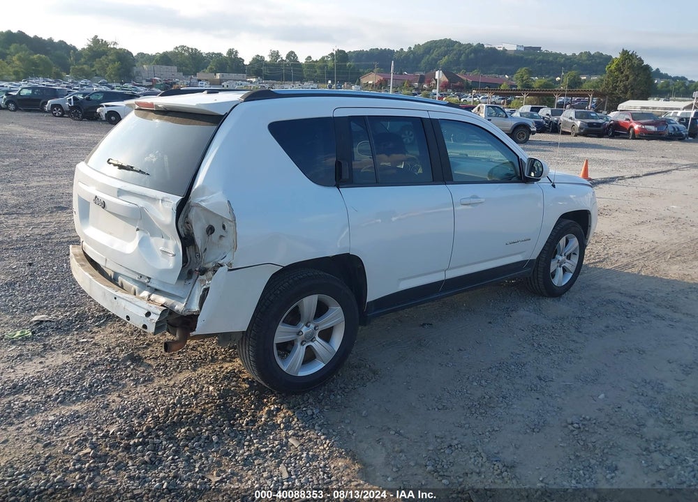 2014 JEEP COMPASS LATITUDE VIN: 1C4NJDEB7ED847893