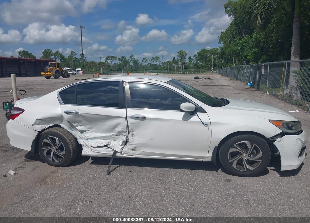 2016 HONDA ACCORD LX VIN: 1HGCR2F36GA193888