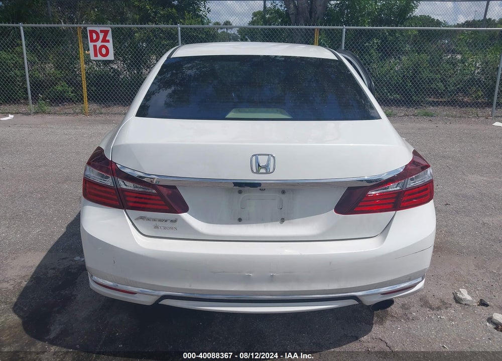 2016 HONDA ACCORD LX VIN: 1HGCR2F36GA193888