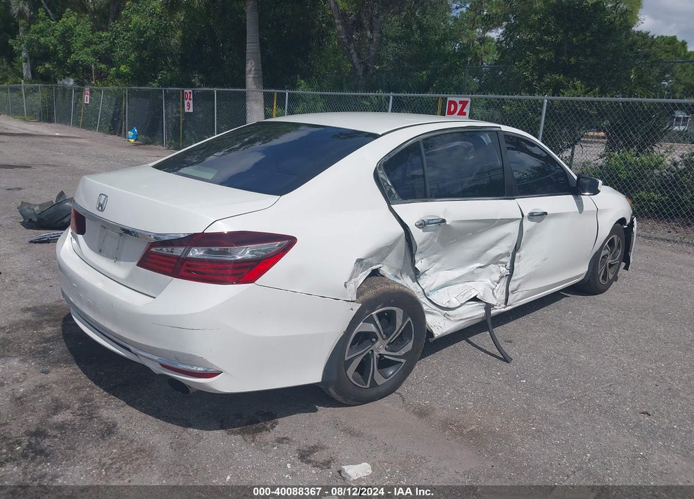 2016 HONDA ACCORD LX VIN: 1HGCR2F36GA193888