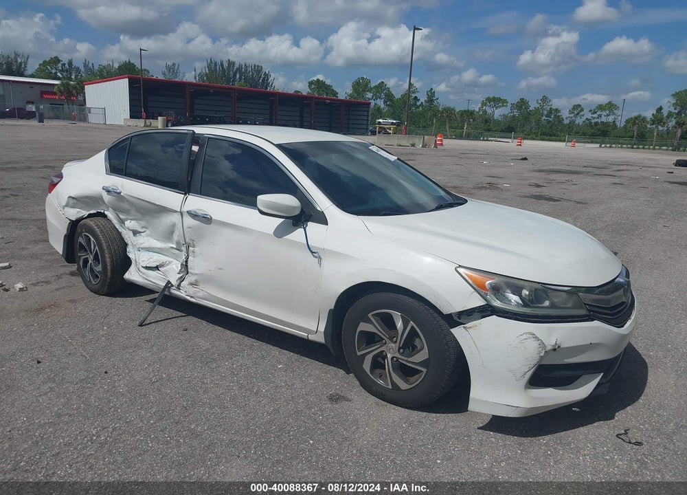 2016 HONDA ACCORD LX VIN: 1HGCR2F36GA193888