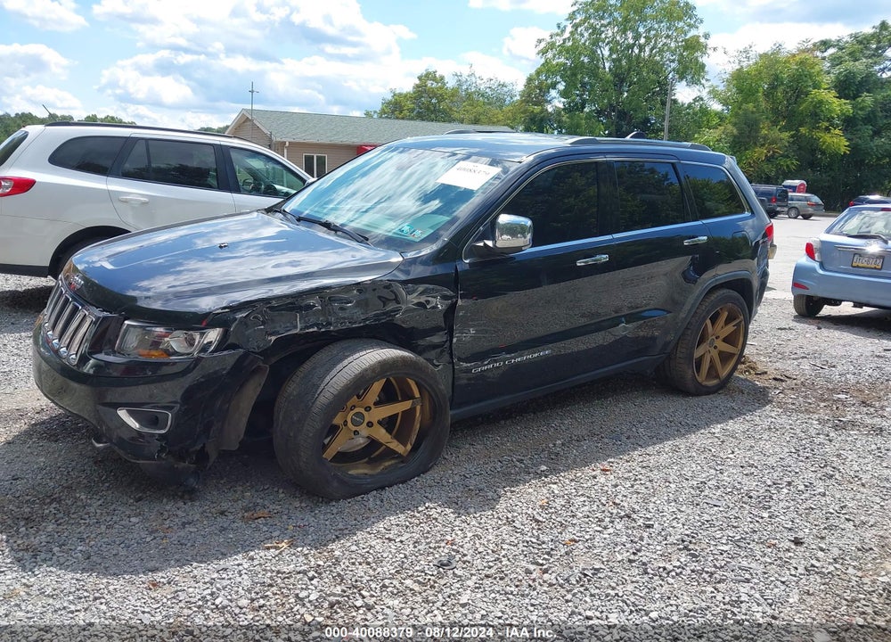 2014 JEEP GRAND CHEROKEE LIMITED VIN: 1C4RJFBG1EC347344