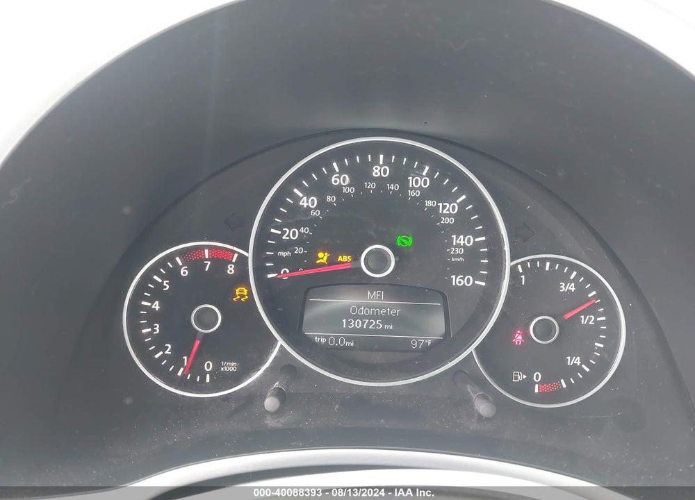 2012 VOLKSWAGEN BEETLE 2.5L VIN: 3VWJP7AT4CM610287