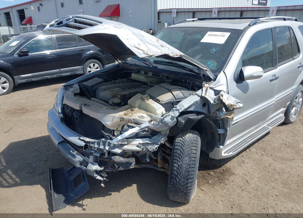 2005 MERCEDES-BENZ ML 500 4MATIC VIN: 4JGAB75EX5A536561