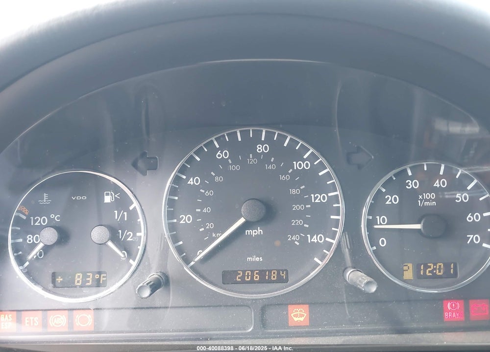 2005 MERCEDES-BENZ ML 500 4MATIC VIN: 4JGAB75EX5A536561