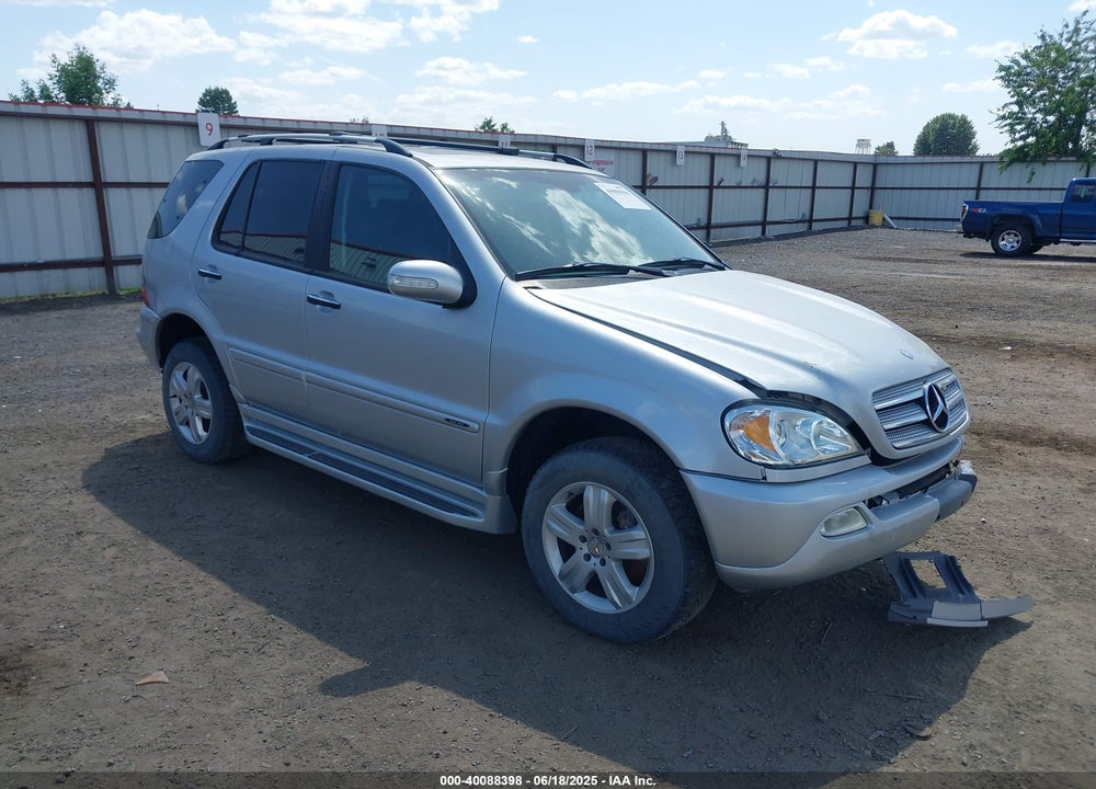 2005 MERCEDES-BENZ ML 500 4MATIC VIN: 4JGAB75EX5A536561