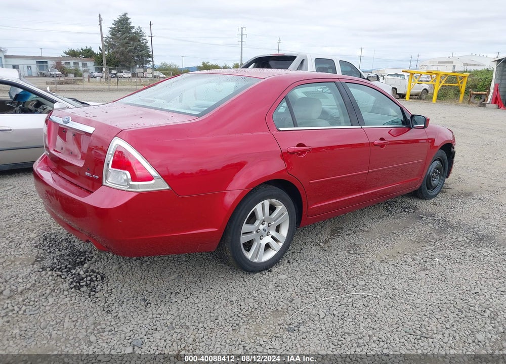 2006 FORD FUSION SEL VIN: 3FAFP08166R102520
