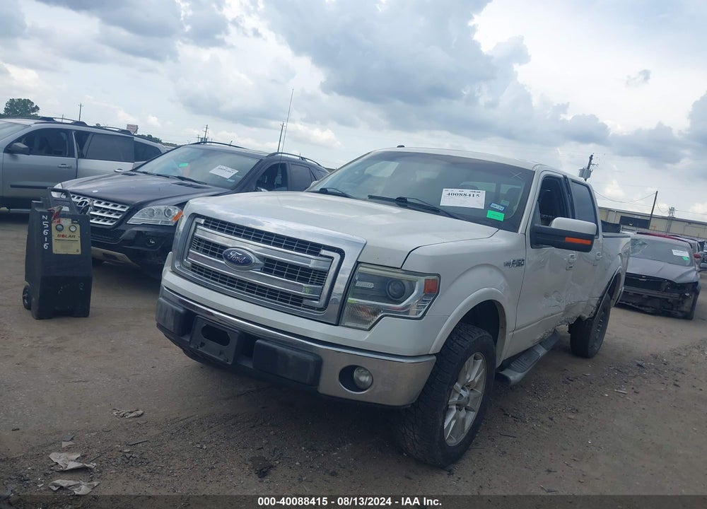 2013 FORD F-150 LARIAT VIN: 1FTFW1EF4DKD13185