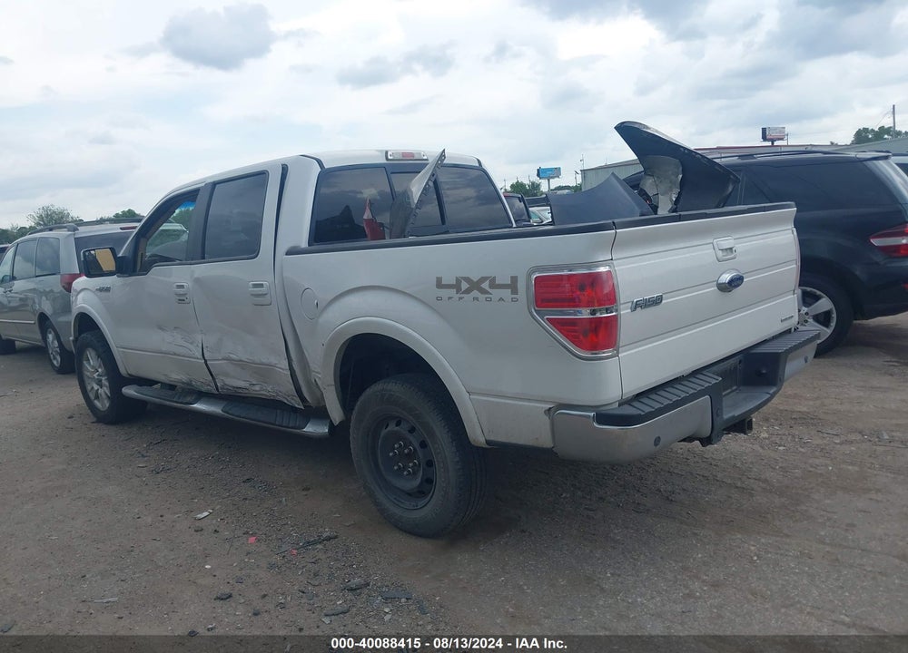 2013 FORD F-150 LARIAT VIN: 1FTFW1EF4DKD13185