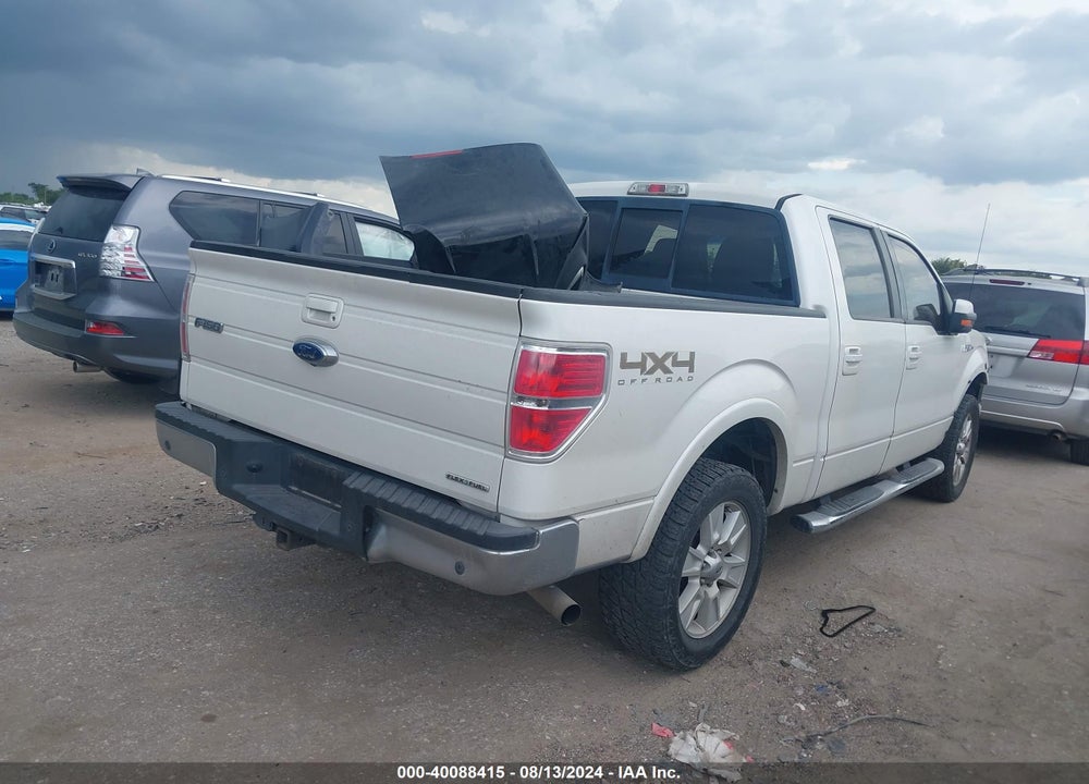 2013 FORD F-150 LARIAT VIN: 1FTFW1EF4DKD13185