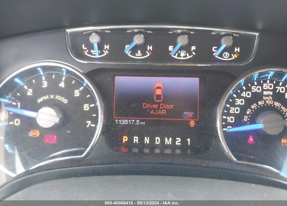 2013 FORD F-150 LARIAT VIN: 1FTFW1EF4DKD13185