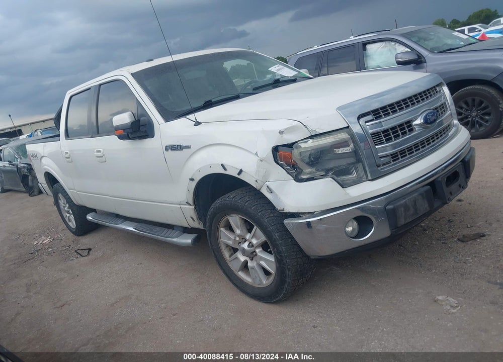 2013 FORD F-150 LARIAT VIN: 1FTFW1EF4DKD13185