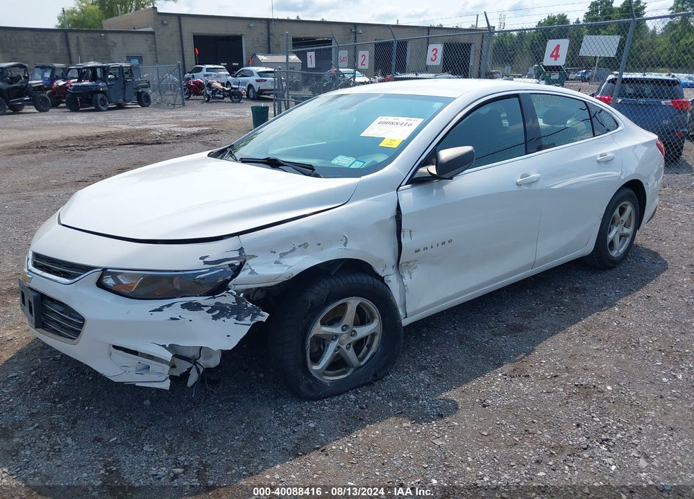 2017 CHEVROLET MALIBU LS VIN: 1G1ZB5ST0HF266416