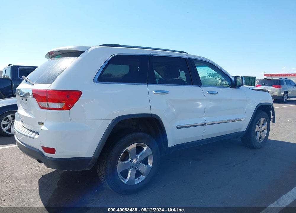 2013 JEEP GRAND CHEROKEE LIMITED VIN: 1C4RJEBG7DC642392