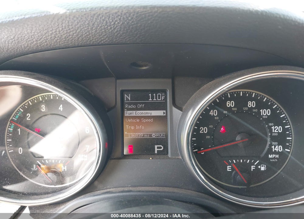 2013 JEEP GRAND CHEROKEE LIMITED VIN: 1C4RJEBG7DC642392
