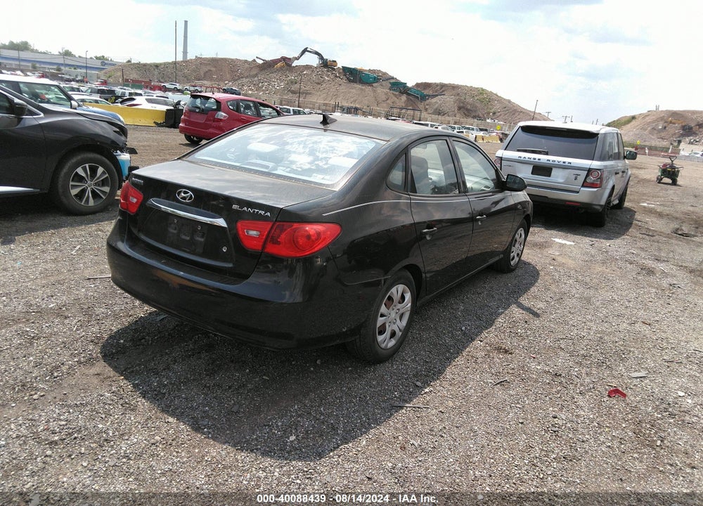 2010 HYUNDAI ELANTRA GLS VIN: KMHDU4AD9AU972829