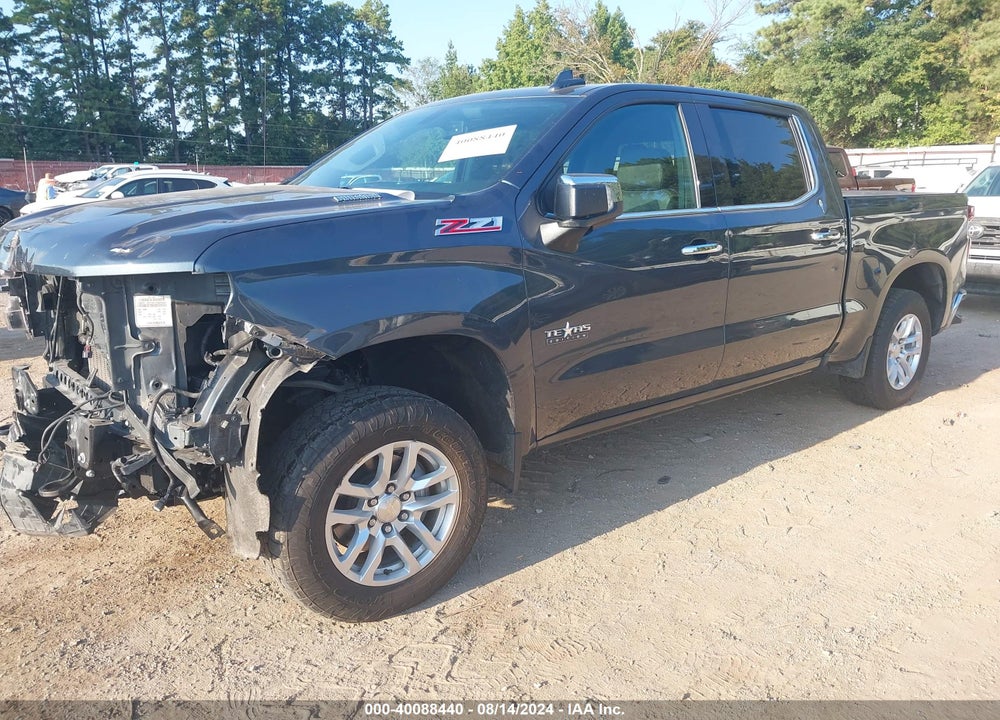 2020 CHEVROLET SILVERADO 1500 4WD SHORT BED LTZ VIN: 3GCUYGET7LG224128