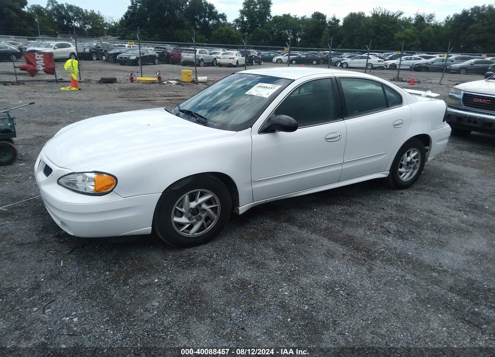 2004 PONTIAC GRAND AM SE VIN: 1G2NE52F14M638752