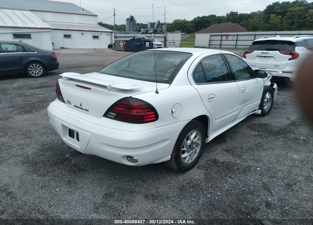 2004 PONTIAC GRAND AM SE VIN: 1G2NE52F14M638752