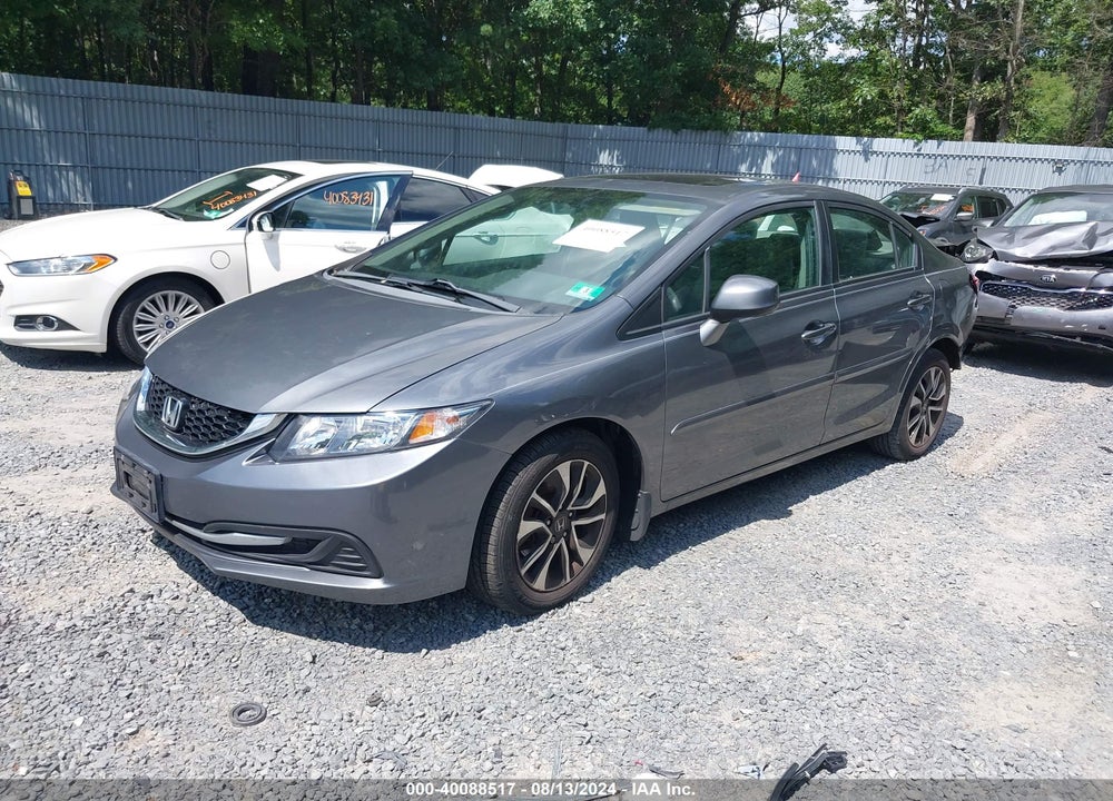 2013 HONDA CIVIC EX VIN: 19XFB2F85DE207364