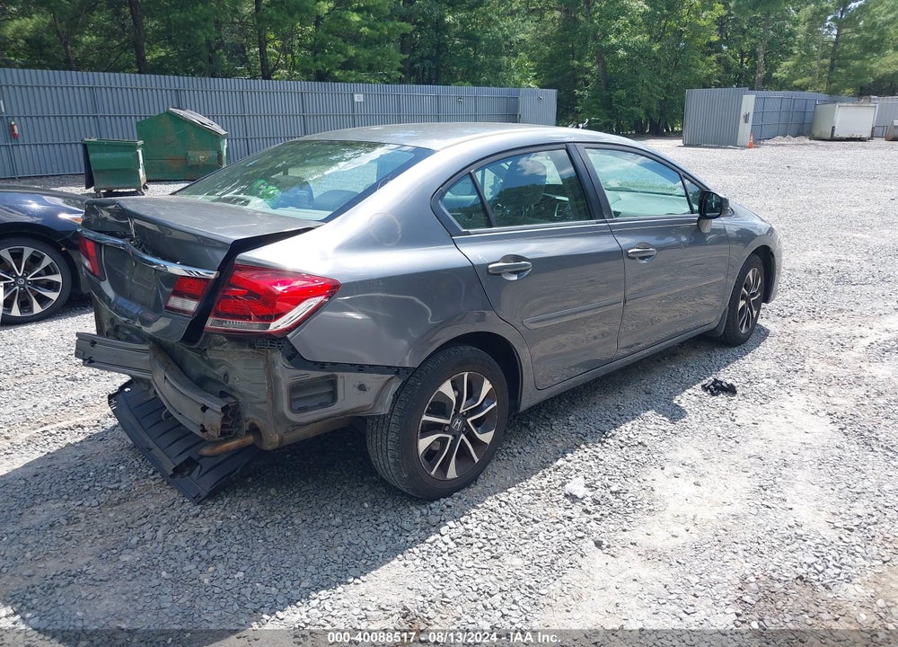 2013 HONDA CIVIC EX VIN: 19XFB2F85DE207364