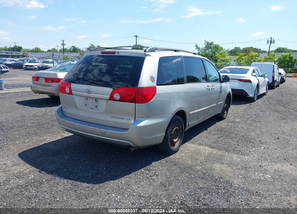 2006 TOYOTA SIENNA LE VIN: 5TDZA23C66S442406