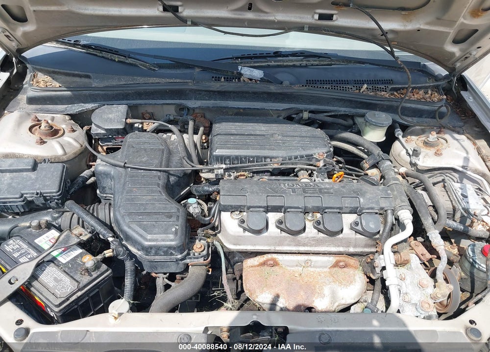 2001 HONDA CIVIC EX VIN: 1HGES26741L078038
