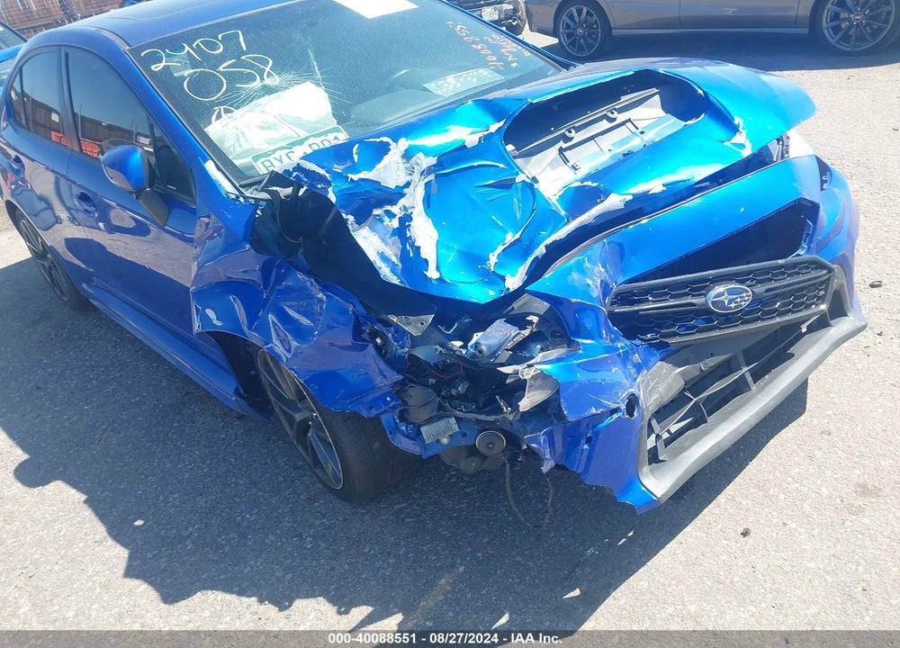 2018 SUBARU WRX PREMIUM VIN: JF1VA1C65J8820401