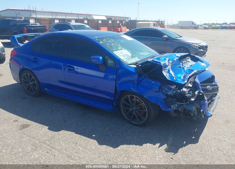 2018 SUBARU WRX PREMIUM VIN: JF1VA1C65J8820401