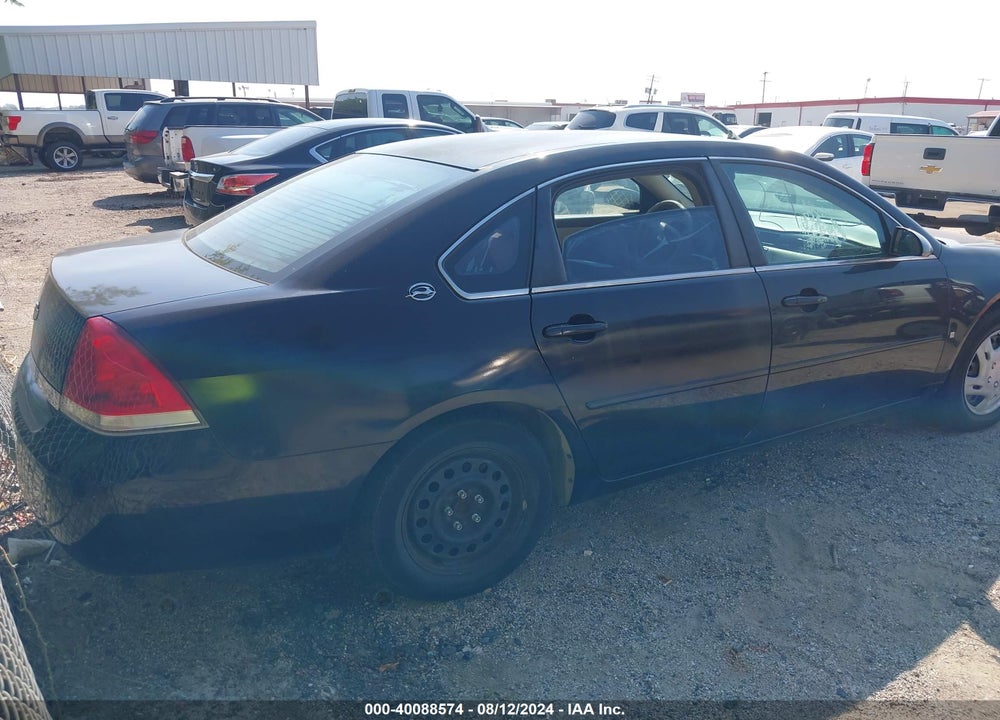 2006 CHEVROLET IMPALA LS VIN: 2G1WB58K769189888