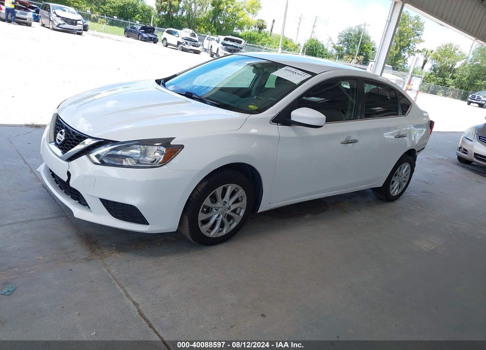 2019 NISSAN SENTRA SV VIN: 3N1AB7APXKY284493