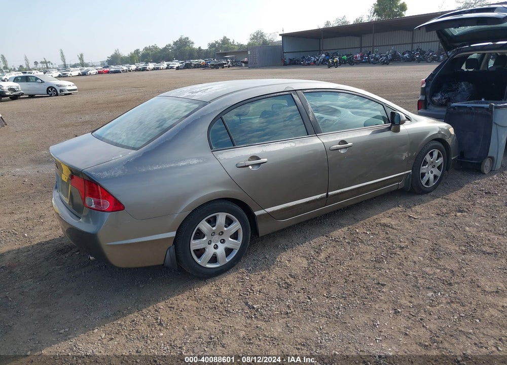 2006 HONDA CIVIC LX VIN: 2HGFA16506H513917